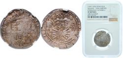 World Coins - Spain Catholic Kings (1474-1504) ND (1497 -1504) 1 Real - Ferdinand V and Isabella I (Yoke/Arrows) Silver (.931) Real ingenio de Segovia Mint 3.4g NGC XF