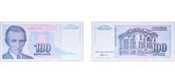 World Coins - Yugoslavia Federal People's Republic 1994 100 Dinara Paper UNC P 139