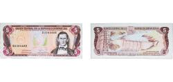 World Coins - Dominican Republic Fourth Republic 1990 5 Pesos Oro Paper UNC P 131
