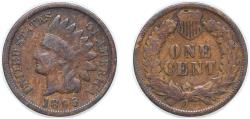 Us Coins - United States Federal republic 1895 1 Cent "Indian Head Cent" Bronze (.950 copper, .050 tin and zinc) (38341574) 3.11g VF KM 90a Schön 117a
