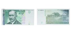 World Coins - Estonia 2007 25 Krooni Paper UNC P 84 P 87