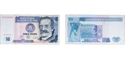 World Coins - Peru Republic 1987 10 Intis Paper UNC P 128 P 129