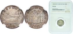 World Coins - Spain Provisional Government 1869 