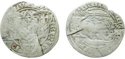 World Coins - Germany Electors of the Palatinate Holy Roman Empire 1438 1 Weißpfennig - Ludwig IV Silver 1.75g VF Cut Slg. Noss 142 Slg. Memmesh 2151 Frey 51