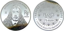 World Coins - France Fifth Republic 1997 10 Francs / 1½ Euro Museum Treasures, Dürer