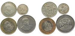 World Coins - Mauritius British colony &amp; Republic 4 Lots