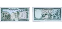 World Coins - Lebanon Republic 1986 5 Livres Paper UNC P 62