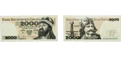 World Coins - Poland Polish states 1982 2000 Zlotys Paper UNC  P 147