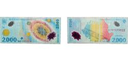 World Coins - Romania Republic 1999 2000 Lei (New Millennium - Total Solar Eclipse) Polymer F  P 111