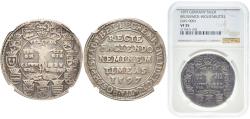 World Coins - Germany Principality of Brunswick-Wolfenbüttel Holy Roman Empire 1597 1 Thaler - Henry Julius ("Wahrheitstaler") Silver Goslar Mint 29.13g NGC VF 35  MB 290 Dav GT I 9091 Welter 6