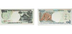 World Coins - Indonesia Republic 1997 500 Rupiah Paper UNC P 128