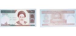 World Coins - Iran 1992 1000 Rials (Ruhollah Khomeini) Paper UNC P 143