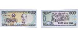 World Coins - Vietnam Socialist Republic 1988 1000 Đồng Paper UNC P 106