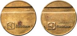 World Coins - Netherlands Kingdom ND Token - Euroclean 26mm (Diemen, North Holland) Brass 5.39g UNC  TC 230833 Kooij TA023.1