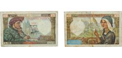 World Coins - France Third Republic 1941 50 Francs (Jacques Coeur) Paper VF  P 93 Fay 19