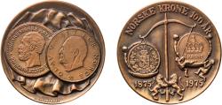 World Coins - Norway Kingdom 1975 Medal - 100th Anniversary Bronze 49.03g UNC