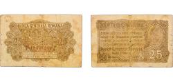 World Coins - Romania Kingdom 1917 25 Bani (BGR - German Occupation) Paper VF  P M1