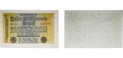 World Coins - Germany Weimar Republic 1923 10000000 Mark Paper AU