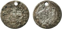 World Coins - Ottoman Empire AH 1187//13 (1785) Onluk - Abdul Hamid I Billon (.465 silver) Konstantiniyye Mint 4.07g VF Holed  KM 384