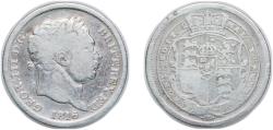 World Coins - Great Britain 1816 1 Shilling - George III (New coinage) Silver (.925) (26139900) 5.32g F KM 666 Sp 3790