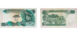 World Coins - Malaysia Federal elective constitutional monarchy 1986 - 1991 5 Ringgit Paper VF P 28 P 35 P 35A