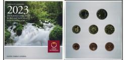 World Coins - Austria 2023 Vienna's water EURO SET BU