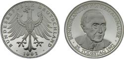 World Coins - Germany Federal republic 1992 Token Konrad Adenauer 25th Death Anniversary