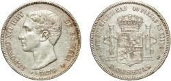 World Coins - Spain Kingdom 1875 