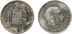 World Coins - Spain Nationalist Government 1949 