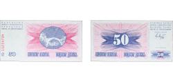 World Coins - Bosnia and Herzegovina 1992 50 Dinara Paper UNC P 12