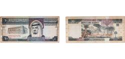 World Coins - Saudi Arabia Kingdom 1983 10 Riyals - Fahd bin Abdulaziz Paper VF  P 23