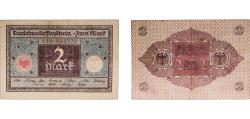 World Coins - Germany Weimar Republic 1920 2 Mark (Darlehnskassenschein) Paper VF  P 60