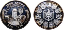 World Coins - Germany Federal republic 1976 Medal 1000th Anniversary of Hersbuck