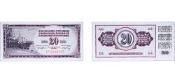 World Coins - Yugoslavia Socialist Federal Republic 1974 20 Dinara Paper UNC P 85 P 88