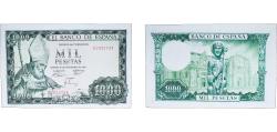 World Coins - Spain 1965 1000 Pesetas Paper UNC Bent Central P 151