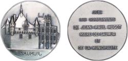 World Coins - France Fifth Republic ND Medal - Saumur Silver 65.04g UNC