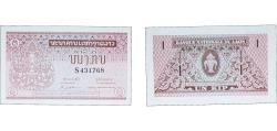 World Coins - Laos 1962 1 Kip Paper UNC P 8