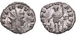 Ancient Coins - Rome Roman Empire 260 - 268 XII BI Antoninianus - Gallienus (CONSERVAT PIETAT) Billon Rome Mint 2.74g XF  RIC V.1 171A OCRE ric.5.gall(2).171A