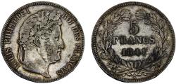 World Coins - France Kingdom Louis Philippe I 1841 BB 5 Francs