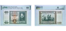 World Coins - Spain Kingdom 1940 500 Pesetas Paper (3380000) Extremely Fine 40  P 119