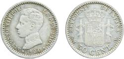 World Coins - Spain Kingdom 1904 
