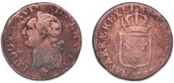 World Coins - France Kingdom 1788 MA 1 Sol - Louis XVI Copper Marseille Mint (1374741) 8.68g VF Dy royales 1714 KM 578 GadR2 350 Ciani 2194