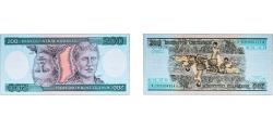 World Coins - Brazil Federative Republic of Brazil 1981 200 Cruzeiros (2nd Edition; 2nd Type) Paper (196400000) UNC P 199 AI Notes C158 AI Notes C159