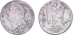 World Coins - France empire 1793 K 1 Écu - Louis XVI (FRANÇOIS) Silver (.917) Bordeaux Mint (230151) 29.01g VF  Dy royales 1718 KM 615 Ciani Royales 2238 Clairand 36100
