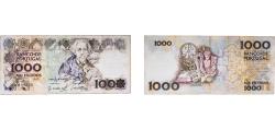 World Coins - Portugal Third Republic 1989 1000 Escudos (12th. print) Paper (31435000) VF P 181 Silva 160 to 172