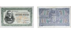 World Coins - Spain 1940 50 Pesetas Paper XF P 117
