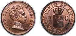 World Coins - Spain Kingdom 1906 