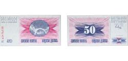 World Coins - Bosnia and Herzegovina Federal Republic 1992 50 Dinara Paper Pobjoy Mint UNC P 12