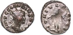 Ancient Coins - Rome Roman Empire 268 - 270 BI Antoninianus - Claudius II (IOVI VICTORI) Billon 2.16g VF RCV III 11342