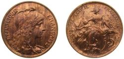 World Coins - France Third Republic 1917 10 Centimes Bronze (11913589) 10g AU F 136 Gad 277 Schön 183 KM 843 GEM 34.1 / 34.7 / 34.8 / 34.9